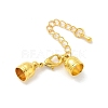 Brass Chain Extender KK-K001-8mm-G-1