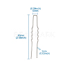Hair Accessories Iron Hair Forks Findings OHAR-TAC0002-01P-8