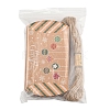 24Pcs 12 Styles Christmas Theme Cardboard Candy Pillow Boxes CON-FS0001-12-6