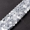 Synthetic Moonstone Beads Strands G-E573-01C-16-5