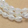 Electroplate Glass Beads EGLA-G023-M-AB01-1