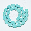 Synthetic Turquoise Beads Strands G-T122-04W-2