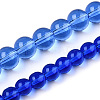 Transparent Glass Beads Strands GLAA-T032-T4mm-16-2