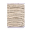 Round Waxed Polyester Cord YC-G006-01-1.0mm-12-1