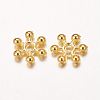 Zinc Alloy Beads Spacers PALLOY-Q062-G-NF-2