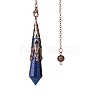 Natural Lapis Lazuli Dowsing Pendulum Big Pendants PW-WGF0B2B-09-1