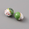 Handmade Porcelain Beads PORC-WH0016-02F-2