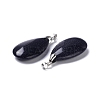 Synthetic Blue Goldstone Pendants G-D084-01P-A04-3