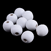 Dyed Natural Wood Beads X-WOOD-S662-5x6mm-13-1