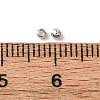 Brass Crimp End Beads X-E002-NF-2