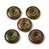 Natural Unakite Pendants G-F820-13A-08-1