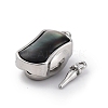 Rectangle Brass Box Clasps KK-P291-48P-01-2