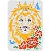 Large Plastic Reusable Drawing Painting Stencils Templates DIY-WH0202-202-1