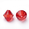 Transparent Acrylic Beads TACR-S146-8mm-05-1