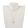 Natural Quartz Crystal Pendant Necklace & Dangle Earrings Jewelry Sets X-SJEW-JS01060-02-5
