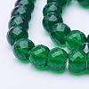 Transparent Glass Beads Strands EGLA-E045-B07-3
