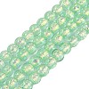 Handmade Foil Lampwork Beads Strands FOIL-K003-06A-06-1