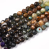 Natural & Synthetic Mixed Gemstone Beads Strands G-D080-A01-02-28-4