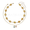 Plastic Beaded Necklaces NJEW-JN04833-1