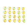 100Pcs Eco-Friendly Transparent Acrylic Beads TACR-YW0001-07E-2