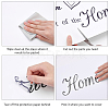 PVC Wall Stickers DIY-WH0228-236-6