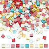 500Pcs 10 Colors 2-Hole Glass Seed Beads SEED-CN0001-03-1