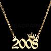 Crown Birth Year 201 Stainless Steel Pendant Necklaces for Women FS-WG4E8F2-29-1