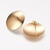 304 Stainless Steel Stud Earrings EJEW-F113-10G-2