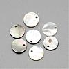Black Lip Shell Charms SSHEL-R042-44-1