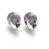 Electroplated Cubic Zirconia Pointed Back Cabochons X-ZIRC-I024-7x10-04-2
