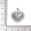 304 Stainless Steel Pendants LS-STAS-D366-01K-P-3