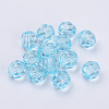 Transparent Acrylic Beads TACR-Q257-10mm-V38-1