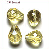 Imitation Austrian Crystal Beads SWAR-F062-8x6mm-09-1
