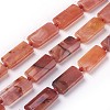Natural Red Agate Beads Strands G-F595-F04-1