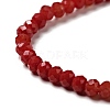 Imitation Jade Glass Beads Strands X-GLAA-R135-2mm-23-3