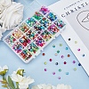 DIY Baking Paint Crackle Glass Beads Stretch Bracelet Making Kits DIY-PH0004-54D-6