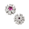 Brass Micro Pave Cubic Zirconia Beads KK-U056-16P-02-2