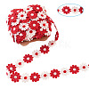 Colorful Polyester Lace Trim OCOR-TA0001-34A-2