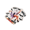 Halloween Theme Opaque Printed Acrylic Pendants SACR-S034-05D-2