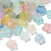 Gradient Color Transparent Acrylic Beads X-OACR-M023-04B-1