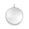 304 Stainless Stee Locket Pendants STAS-S132-15P-02-1