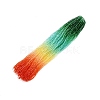 Gradient Color Baking Paint Glass Bead Strands X1-DGLA-A039-T4mm-A013-1