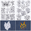 PVA Water-soluble Embroidery Aid Drawing Sketch DIY-WH0514-020-1
