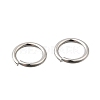 Brass Open Jump Rings KK-B147-03F-P-3
