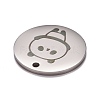 Non-Tarnish Stainless Steel Pendant STAS-P296-04P-2