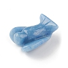 Dyed & Heated Natural Blue Aventurine Figurine Display Decoration G-G864-01A-09-5