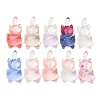 Luminous Transparent Resin Cabochons CRES-L045-17-3