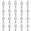 50Pcs Zinc Alloy Spikes Screwback Studs FIND-GF0008-53C-1