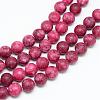 Natural White Jade Bead Strands G-R297-10mm-32-1