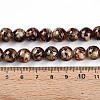 Baking Paint Glass Beads Strands DGLA-N003-10mm-B06-5